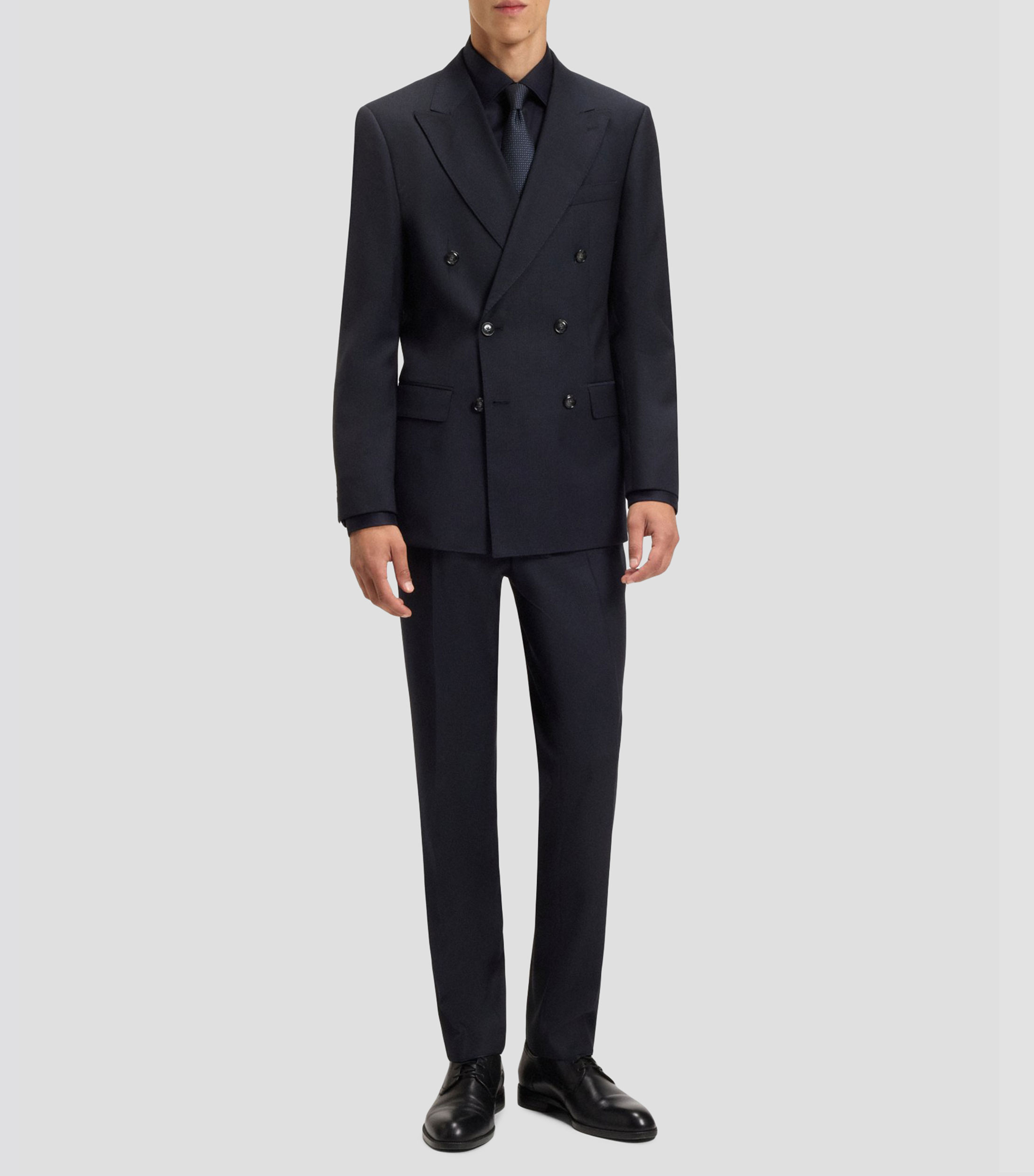 Camisa en popelín de algodón Hombre